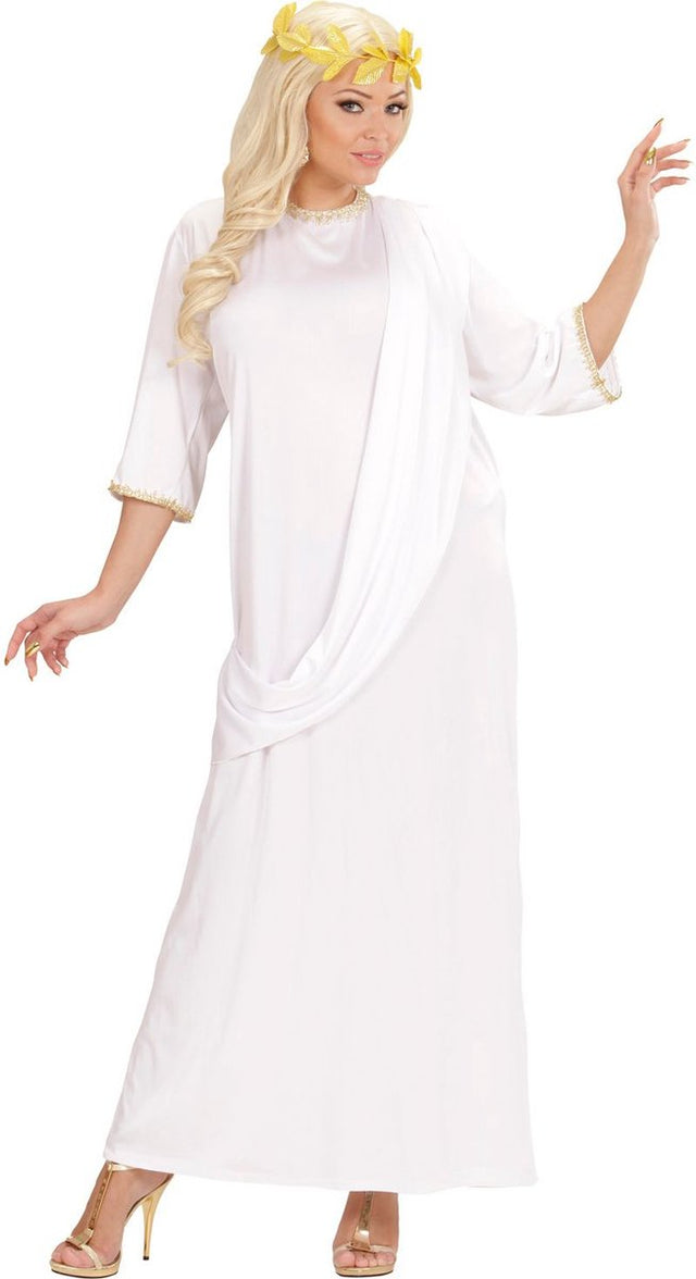 Biała toga rzymska Finidi, unisex