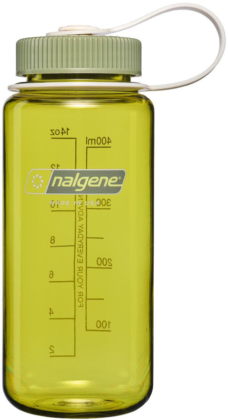 Nalgene - butelka z szeroką szyjką - butelka do picia - butelka na wodę - 500ml - endywia w kolorze zielonym olejkowym nowość!