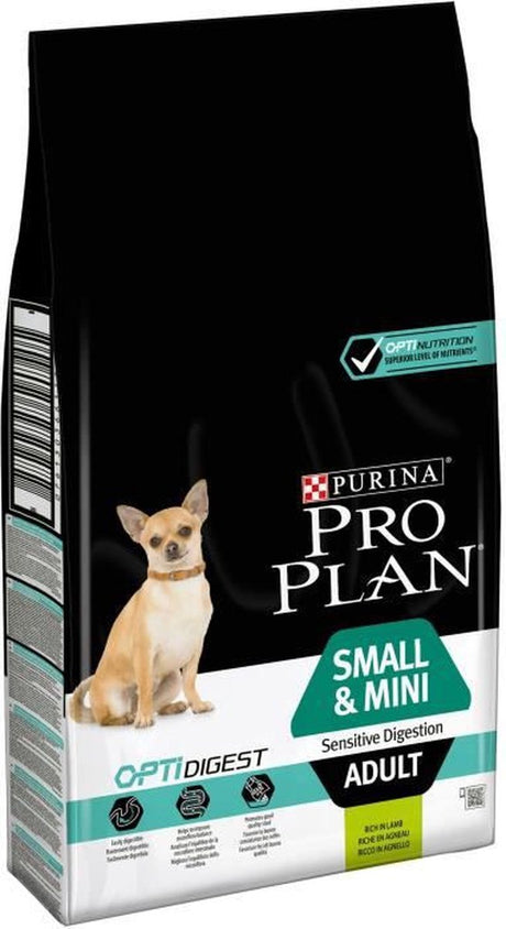 Pro plan Purina Adult Small Mini - wrażliwy układ pokarmowy - karma dla psów - jagnięcina ryżowa - 7 kg - dla małych psów z wrażliwym układem trawiennym