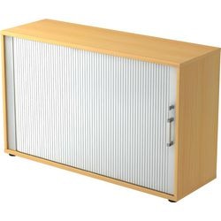 Szafka na dokumenty Bach 2fh młotek drewno bukowe, metal