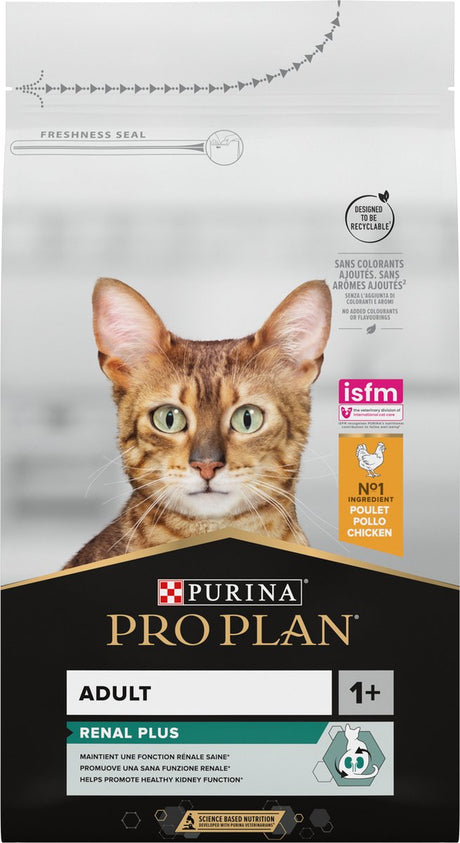 Pro plan karma dla dorosłych nerek plus sucha karma dla kotów - kurczak - 1,5 kg