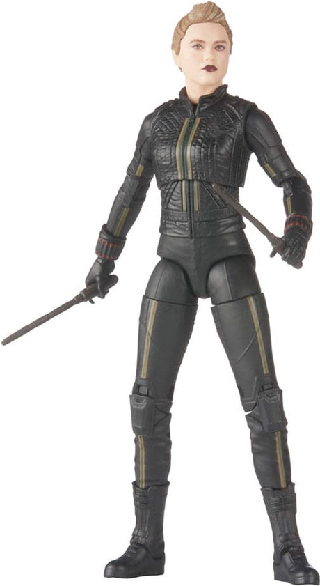 Marvel Hasbro Hawkeye - Legends Yelena Belova (baf: Hydra Stomper) figurka 15 cm - wielokolorowa