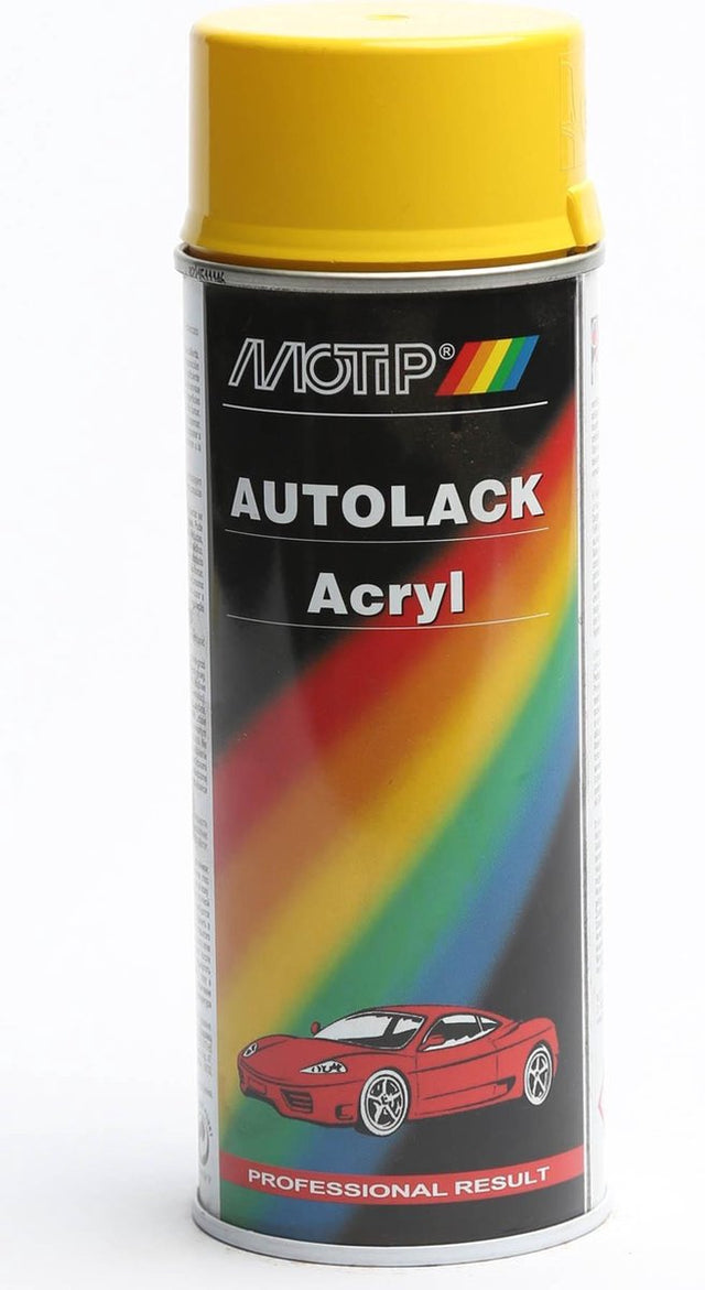 Motip 43900 - puszka lakieru samochodowego - żółty - 400ml