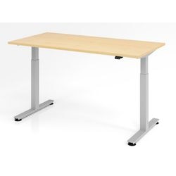 Młotek biurkowy Bach VXMST 1600x800mm, klon srebrny