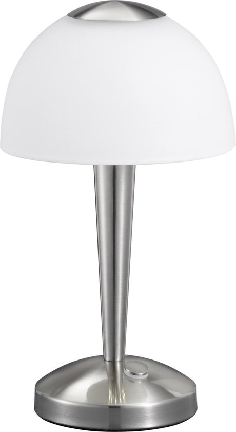 Trio Ventura – lampa stołowa – nikiel matowy – w komplecie. 1x smd 4w