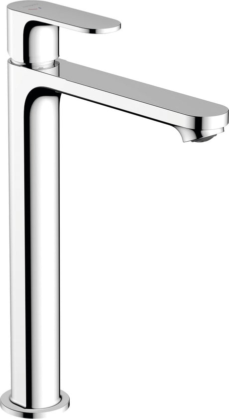 Hansgrohe rebris s - bateria umywalkowa - obsługa jednouchwytowa - zimny start oszczędzanie energii - ecosmart+ oszczędzanie wody - z korkiem otwieranym - rozmiar 240 mm - chrom