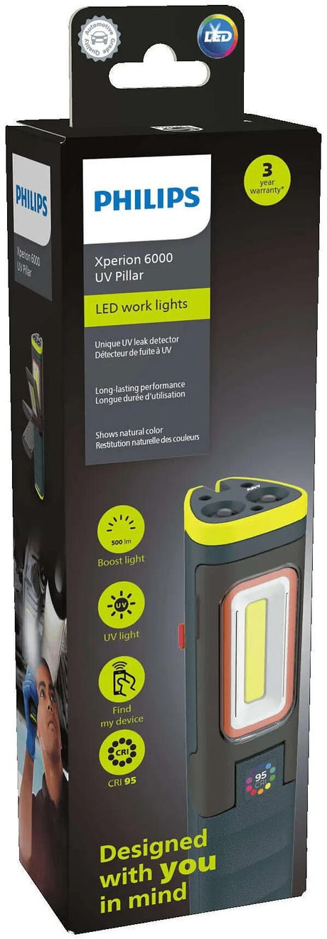 Lampa ręczna Philips Xperion 6000 UV Pillar Xperi.6000 Lampa UV w pigułce