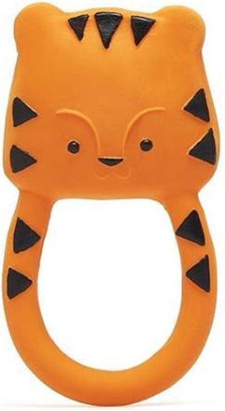 Lanco Toys Lanco gumowy gryzak - tygrysek Nalu - pomarańczowy