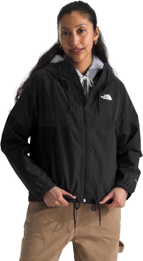 Damska kurtka outdoorowa The North Face W Antora Rain Hoodie – tnf czarna