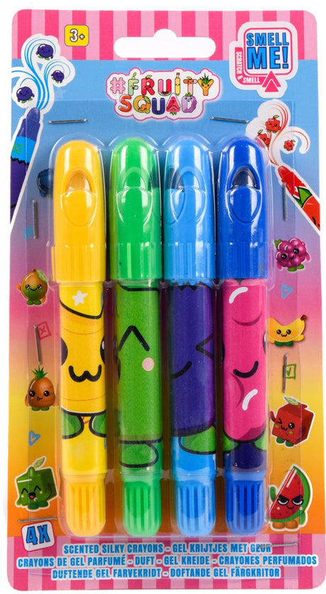 Fruitysquad - zapachowe markery kredowe - 4 szt.
