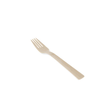 Widelec bambusowy organiczny 170mm (100 sztuk)