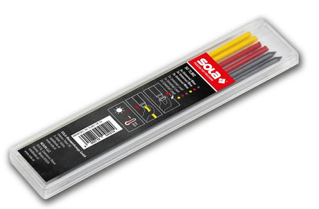 Sola patronen voor de potloodauto sc tlm2 mix 6szt. rood zwart geel