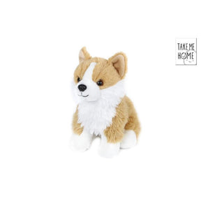 Pluszowy pies corgi Zabierz mnie do domu 20 cm