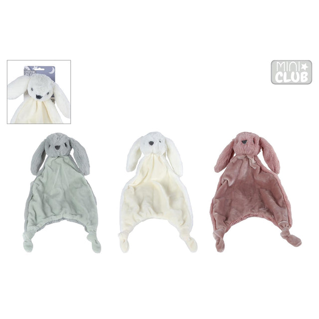 Mini klubowy pluszowy przytulanka królik z guzikami 3dupa 38cm