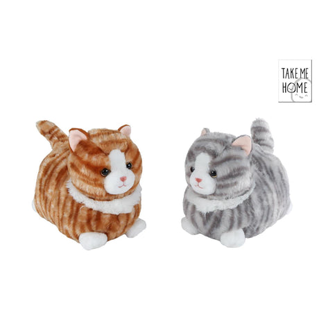 Zabierz mnie do domu leżącego pluszowego kota 25 cm 2, różne