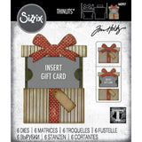 Sizzix • Zestaw wykrojników Thinlits Pakiet 6 kart podarunkowych firmy Tim Holtz