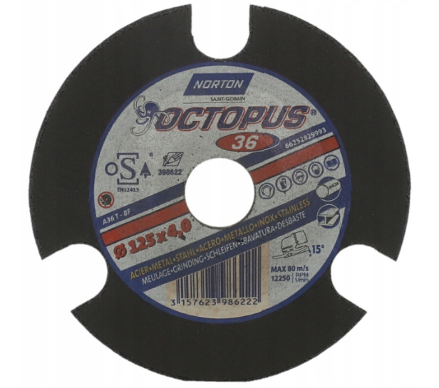Norton schild.strip 125mm p36 octopus