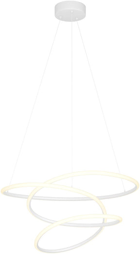 Eglo racale hanglamp - ø 58 cm - wit - instelbaar wit licht (warm, neutraal en daglicht)
