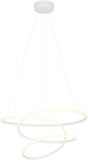 Eglo racale hanglamp - ø 58 cm - wit - instelbaar wit licht (warm, neutraal en daglicht)