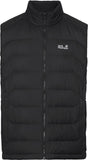 Jack wolfskin wild pass down vest m rds heren outdoorbodywarmer - black m