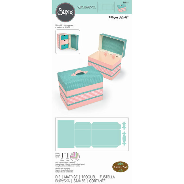 Sizzix • Tablice wyników xl pudełko miodowe