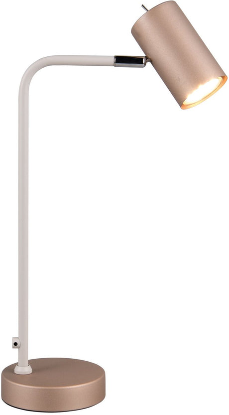 Trio marley – lampa stołowa – lampa biurkowa – mokka – ciepły szary – nie dotyczy. 1x gu10 4,5 w