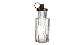 Kandelaar cantrall d6.5 10xh26 cm helder glas