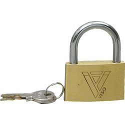 Kłódka Viso Cad401sb 70g 3 klucze mosiądz 23x40mm