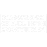 Sizzix • bigz xl, ten gruby alfabet