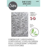 Sizzix • Teksturowane wyciski 3D z wytłoczoną żyłą liścia folderu