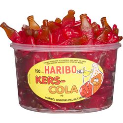 Gumy owocowe haribo 735159 wiśniowa cola 150 sztuk