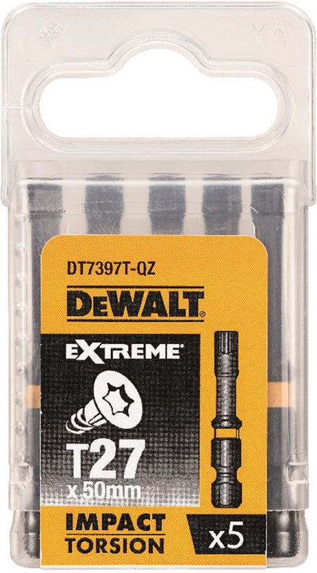 Końcówki wkrętakowe skrętne Dewalt dt7397t t27 50mm ve=5