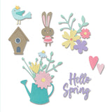 Sizzix • Zestaw cienkich matryc Witaj wiosno