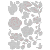 Sizzix • Zestaw wykrojników Tim Holtz Thinlits Bloom Colorize 17szt