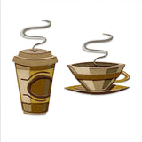 Sizzix • Tim Holtz Thinlits zestaw wykrojników cafe colorize 14szt