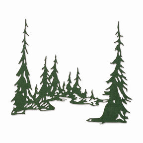 Sizzix • Tim Holtz przerzedza te wysokie sosny