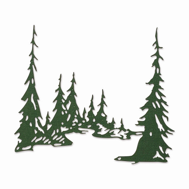 Sizzix • Tim Holtz przerzedza te wysokie sosny