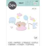 Sizzix • Zestaw cienkich matryc Witaj, kochanie