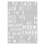 Sizzix • Tim Holtz Thinlits pogrubiony tekst Halloween