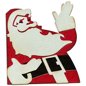 Sizzix • Zestaw wykrojników Tim Holtz Thinlits retro Mikołaj 6szt