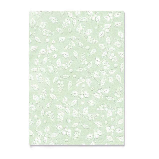 Sizzix • Folder do embossingu z teksturą 3D Snowberry a5