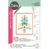 Sizzix • Szablony warstwowe a6 drzewo ludowe 4szt