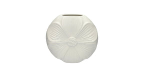 Vase petal 40.5x11x39.5 white