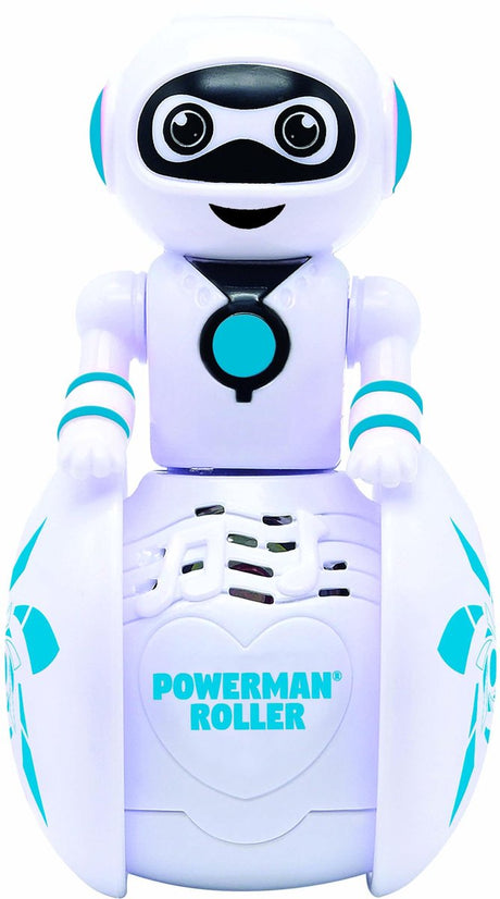 Lexibook powerman® roller – robot o prostej konstrukcji, który wytwarza efekty dźwięczne i świetliste