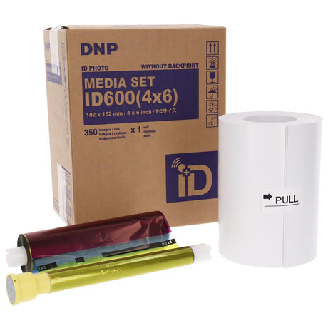 Papier fotograficzny do paszportów DNP 1 rolka 350 szt. 10x15 dla id600