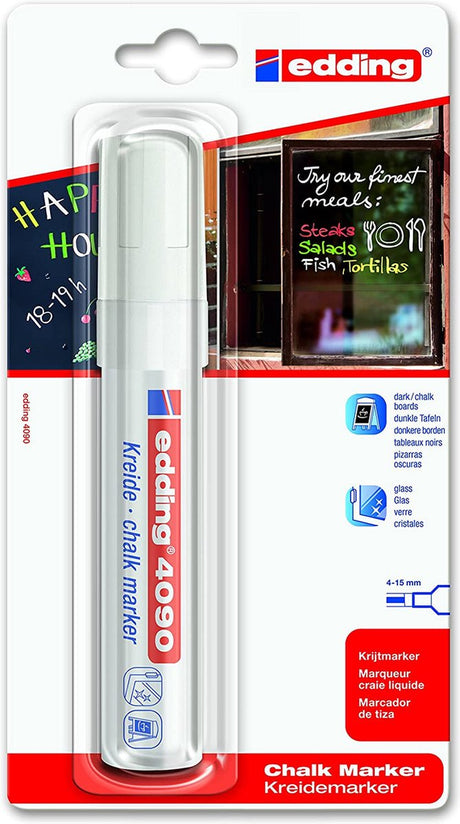 Marker kredowy Edding 4090 biały