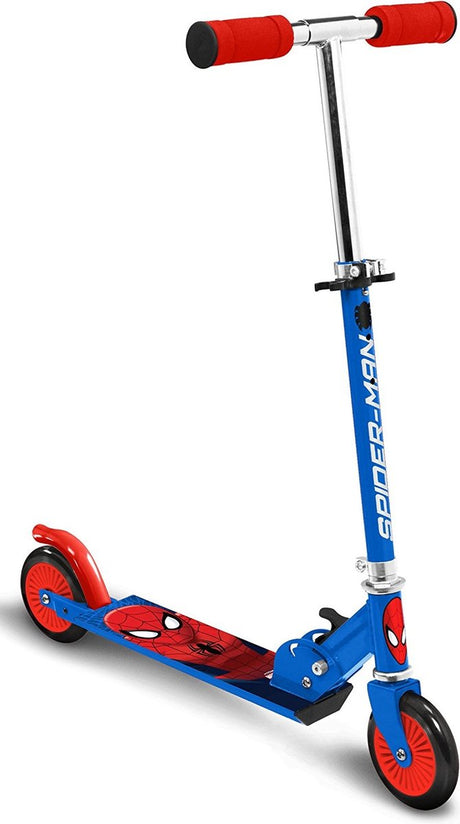 Marvel spider-man - hulajnoga - chłopięca - niebieska;czerwona