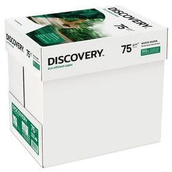 Papier kserokopiarski Discovery a4 75 g m² biały 2500 ark