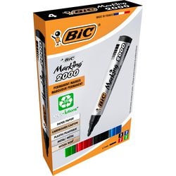 Marker permanentny bic 2000 o szerokości 1,7 mm, okrągły