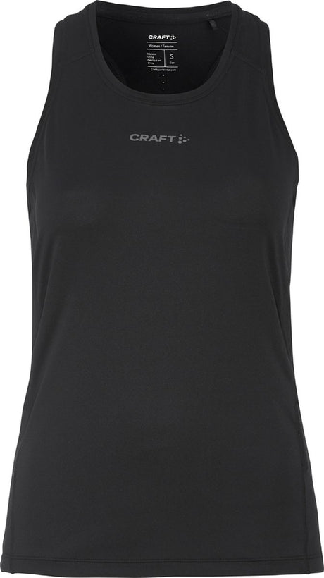 Damska koszulka sportowa Craft adv Essence Singlet 2 W - czarna